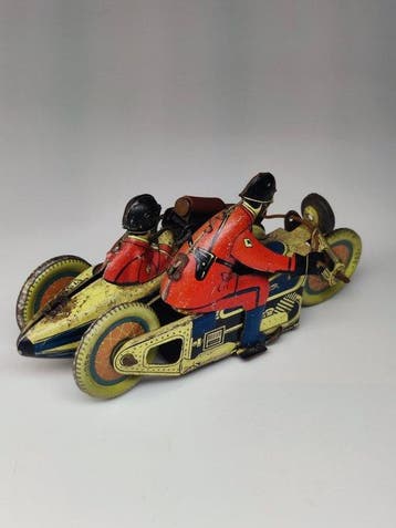 SFA - Antiek SFA France Nr. 756 Blik Opwindbare Motorfiets