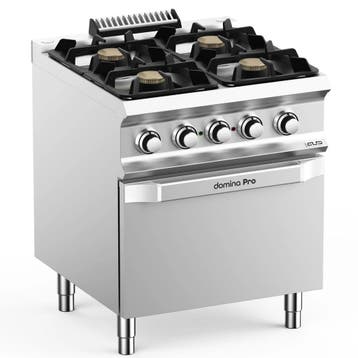 Fornuis + Heteluchtoven | DOMINA PRO 700 | Gas/Elektrisch |, Verzenden, Nieuw in verpakking