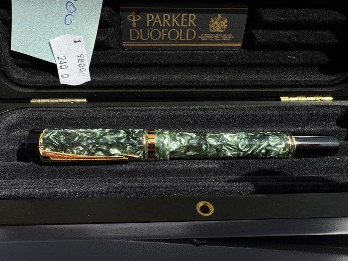 Parker - Duofold - Zonder minimumprijs - Roller balpen, Verzamelen, Pennenverzamelingen