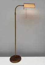 Vloerlamp om te lezen - Messing, Staal