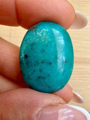 Turquoise Echt een juweel! Topkleur Neishabour Turquoise,