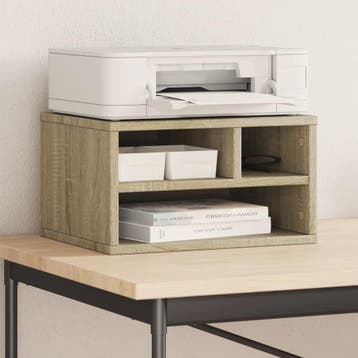 vidaXL Printerkastje 40x32x22,5 cm bewerkt hout sonoma, Verzenden