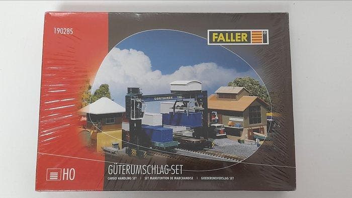 Faller H0 - 190285, 190112, 130397, 130395 - Treinset (4) -, Hobby & Loisirs créatifs, Trains miniatures | HO