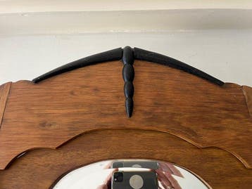 Wandspiegel - Hout, Glas