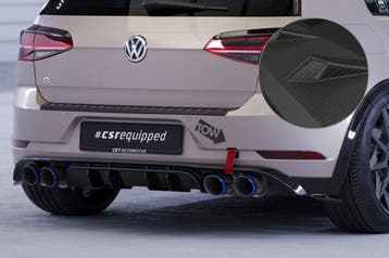 Achterskirt voor VW Golf 7 (type AU) R HA305-M, Verzenden, Nieuw