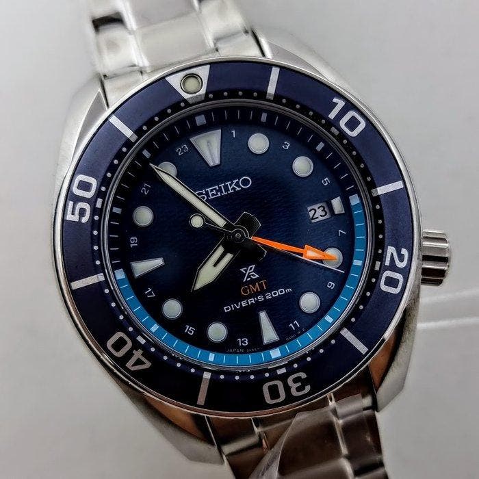 Seiko - Prospex “Sumo” Solar GMT - SFK001J1 - Heren - 2020+, Bijoux, Sacs & Beauté, Montres | Hommes