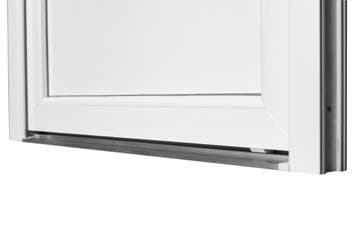 PVC Kunststof Deur 3/4 glas b98 x h204 Direct leverbaar!, 80 tot 100 cm, Nieuw, Ophalen of Verzenden, Buitendeur