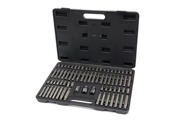 TM 75 Delige Inbus, Torx, Spline en Ribe Doppenset, Verzenden