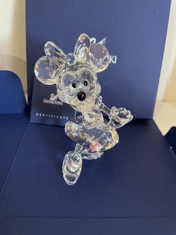 Swarovski - Beeldje - Disney Minnie Mouse - Boxed - Kristal