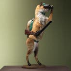 Vos Jager Taxidermie Opgezette Dieren By Max, Ophalen of Verzenden, Nieuw, Wild dier, Opgezet dier