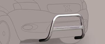 Pushbar | geschikt voor Suzuki Ignis <-2003 | rvs zilver Sma, Verzenden
