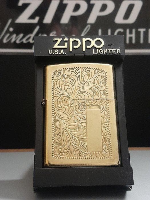 Zippo - Zonder minimumprijs - Zakaansteker - Messing, Verzamelen, Rookartikelen, Aanstekers en Luciferdoosjes