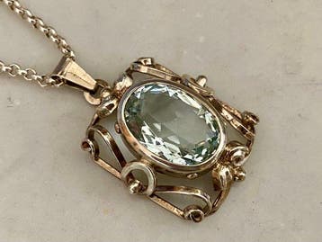 Sans prix de réserve - Collier avec pendentif Argent