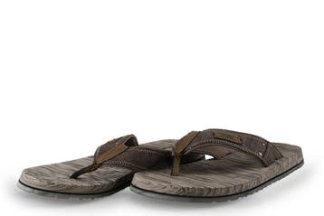 Skechers Slippers in maat 45 Bruin, Kleding | Heren, Slippers, Bruin, Verzenden, Zo goed als nieuw
