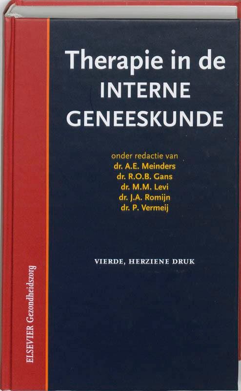 Therapie in de interne geneeskunde / Elsevier, Boeken, Wetenschap, Gelezen, Verzenden