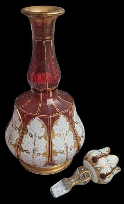 Boemia - Bouteille de parfum - Cristal, Antiquités & Art, Antiquités | Verre & Cristal