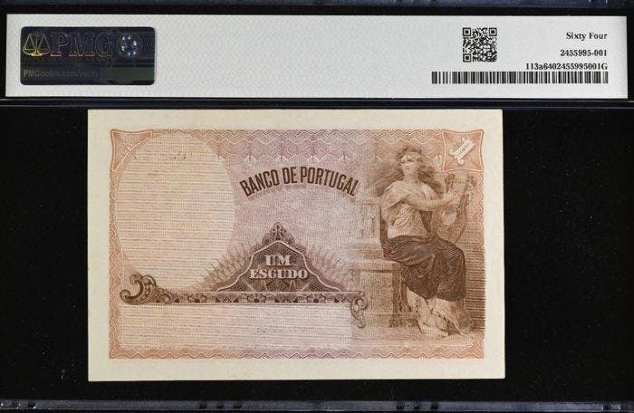 Portugal. - 1 Escudo - 1920 - Pick 113a, Postzegels en Munten, Bankbiljetten | Europa | Niet-Eurobiljetten