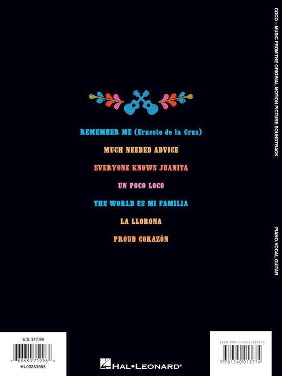 Disney/Pixars Coco: Music from the Original Motion Picture, Boeken, Taal | Engels, Zo goed als nieuw, Verzenden