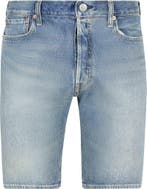 Levi’s 501 Denim Short Mid Blauw maat Overige maten Heren, Verzenden