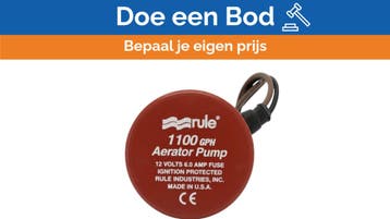 Bieden: Rule 1100 GPH Bilgepump 205FAM 12V, Watersport en Boten, Ophalen of Verzenden, Nieuw