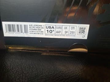 Nike - Air Jordan 1 Retro High OG - Sneakers - Maat: EU 44.5, Nieuw