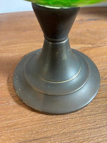 Petroleumlamp - Glas, Metaal