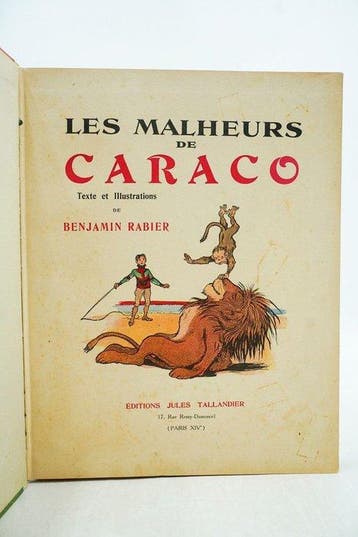 Benjamin Rabier - Les Malheurs de Caraco - 1932