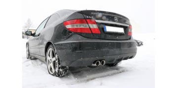 FOX Mercedes C-Klasse sportcoupé CL203 + CLC einddemper - 2x, Verzenden, Nieuw