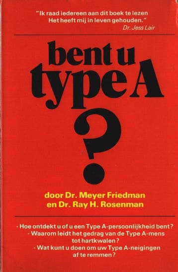 Bent u type a 9789024502837 Friedman, Verzenden, Friedman