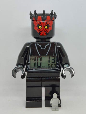 Lego - Star Wars - Darth Maul - Alarm clock - Rare, Nieuw
