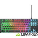 Trust GXT 833 Thado TKL Belgisch AZERTY Gaming Toetsenbord, Informatique & Logiciels, Verzenden