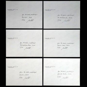 Frank Machalowski - Portfolio of 6 pictures from multiexpo, Antiek en Kunst