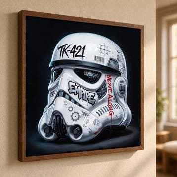 MEDSAN - Graffiti Stormtrooper () - UNIQUE WORK