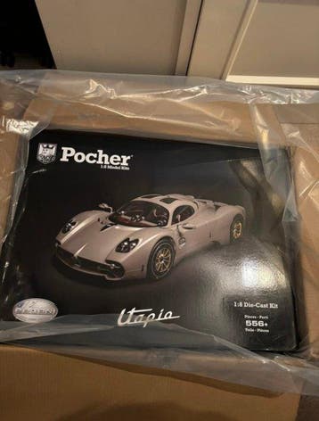 Pocher 1:8 - Voiture de sport miniature - Pagani Utopia, Nieuw