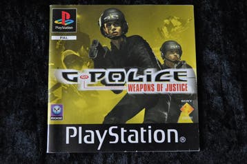 G Police Weapens Of Justice Playstation 1 PS1 Manual Only, Verzenden