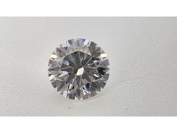 Veiling - Diamant briljant 2.50 crt ( IGI gecertificeerd )
