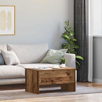 vidaXL Salontafel Oud Hout 102 x 50,5 x 46,5 cm Bewerkt hout, Verzenden, Nieuw