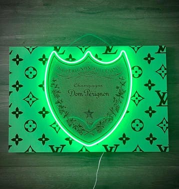 LEDMansion - Dom Perignon Led Wall Art, Nieuw
