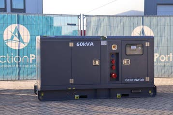 Veiling: Generator Ricardo GF2-W65 Diesel 60kVA 2026 Nieuw, Ophalen