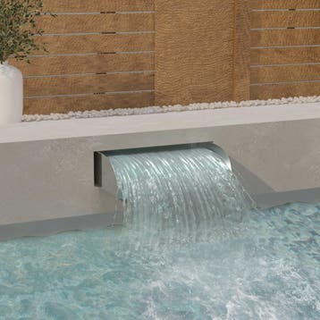 vidaXL Waterval 60x34x14 cm roestvrij staal 304, Verzenden
