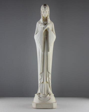 J. Dommisse - Beeld, Art Deco Immaculate Conception - 53 cm