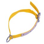 Halsband voor schapen, nylon 60cm geel - kerbl