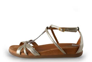 Unisa Sandalen in maat 39 Brons, Overige kleuren, Verzenden, Sandalen of Muiltjes, Zo goed als nieuw
