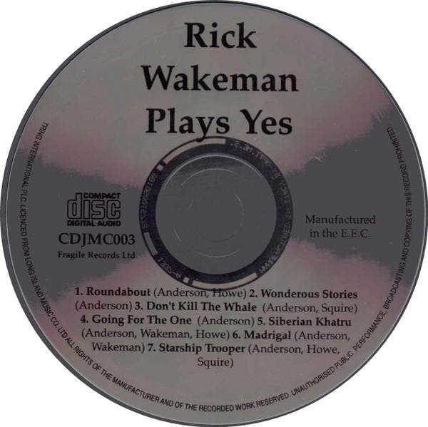 Rick Wakeman – Rick Wakemans Greatest Hits (2CD, 1994), Cd's en Dvd's, Cd's | Rock, Gebruikt, Verzenden