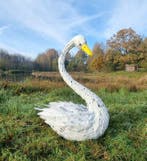Figure - Lifelike swan - Fer