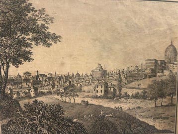 Italië - Rome; Anonimo tedesco - Veduta Panoramica con San, Boeken, Nieuw