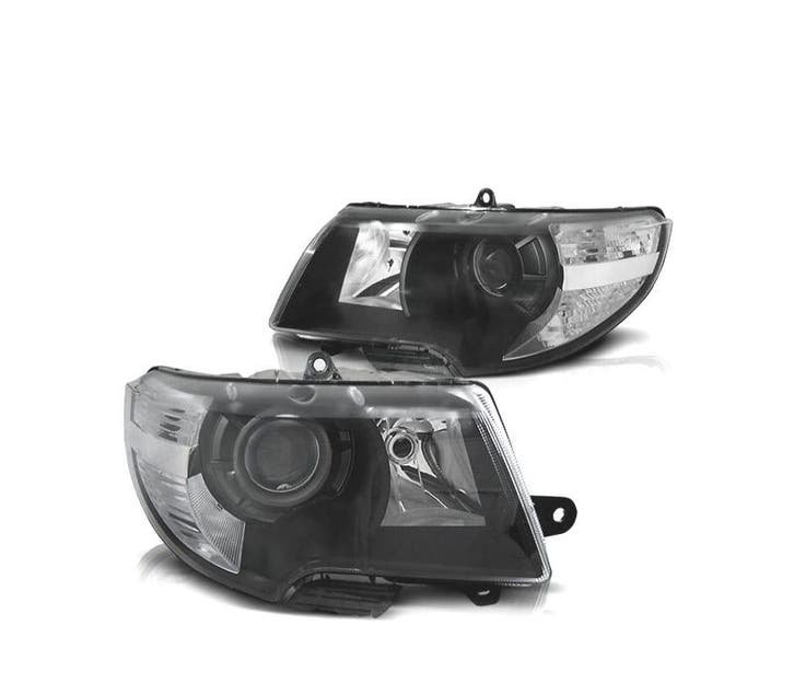 Phares Pour Skoda Superb 08-12 Fond Noir, Autos : Pièces & Accessoires, Éclairage, Envoi