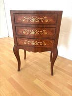 Table dappoint - Laiton moulé, Cerisier, Hêtre, Palissandre