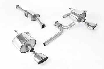 Cat-back uitlaatsysteem | Honda S2000 2.0 en 2.2 liter AP2 (, Auto-onderdelen, Verzenden, Nieuw