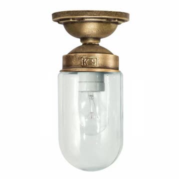 Plafondlampen Plafondlamp One-Eighty Brons Binnenverlichting, Huis en Inrichting, Verzenden, Nieuw